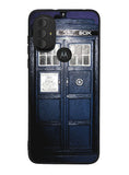 Dark Blue Tardis Doctor Who Toy Motorola Moto G Pure 2021 , Moto G Power 2022 Case