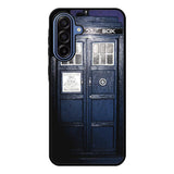 Dark Blue Tardis Doctor Who Toy Samsung Galaxy A17 Case