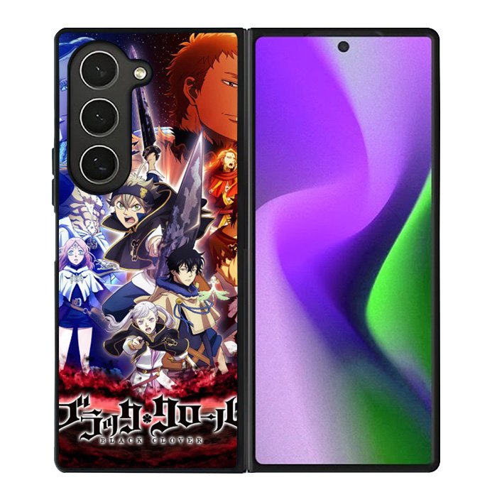 Black Clover Anime Samsung Galaxy Z Fold 6 5G 2024 Case OV0239