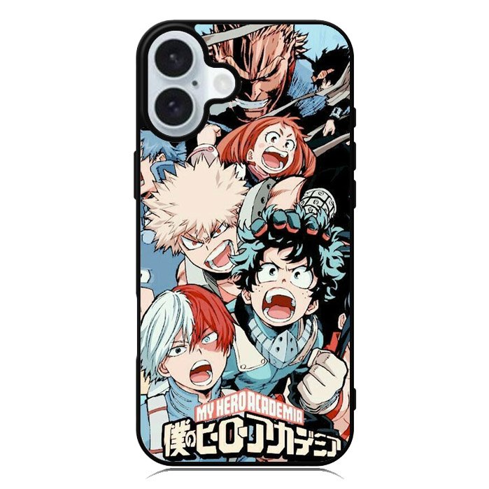 My Hero Academia Boku no Hero iPhone 16 Case QC0243
