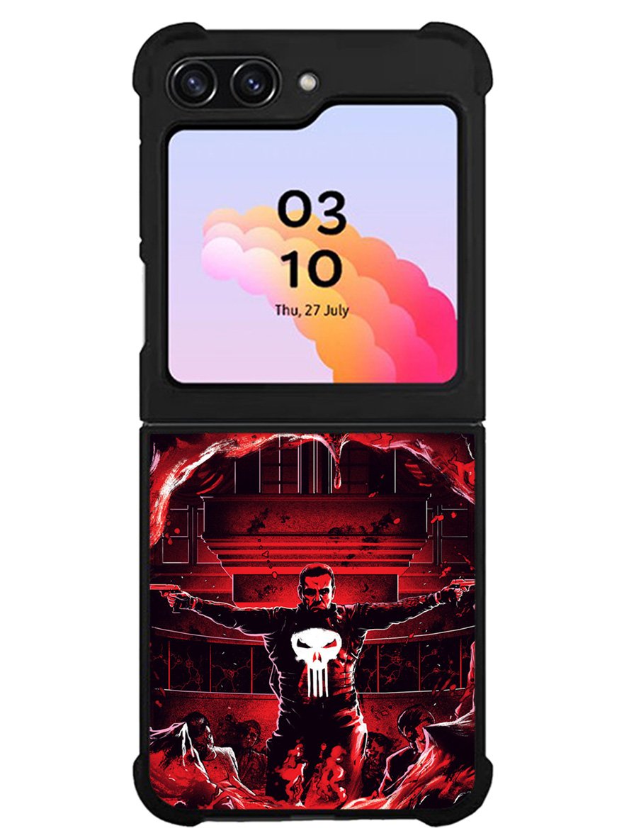 Warzone Punisher Samsung Galaxy Z Flip 5 5G 2023 Case OV0254