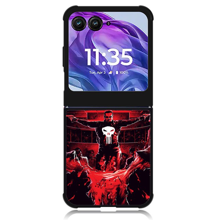 Warzone Punisher Motorola Moto Razr Plus 2024 , Moto Razr+ 2024 Case OV0254