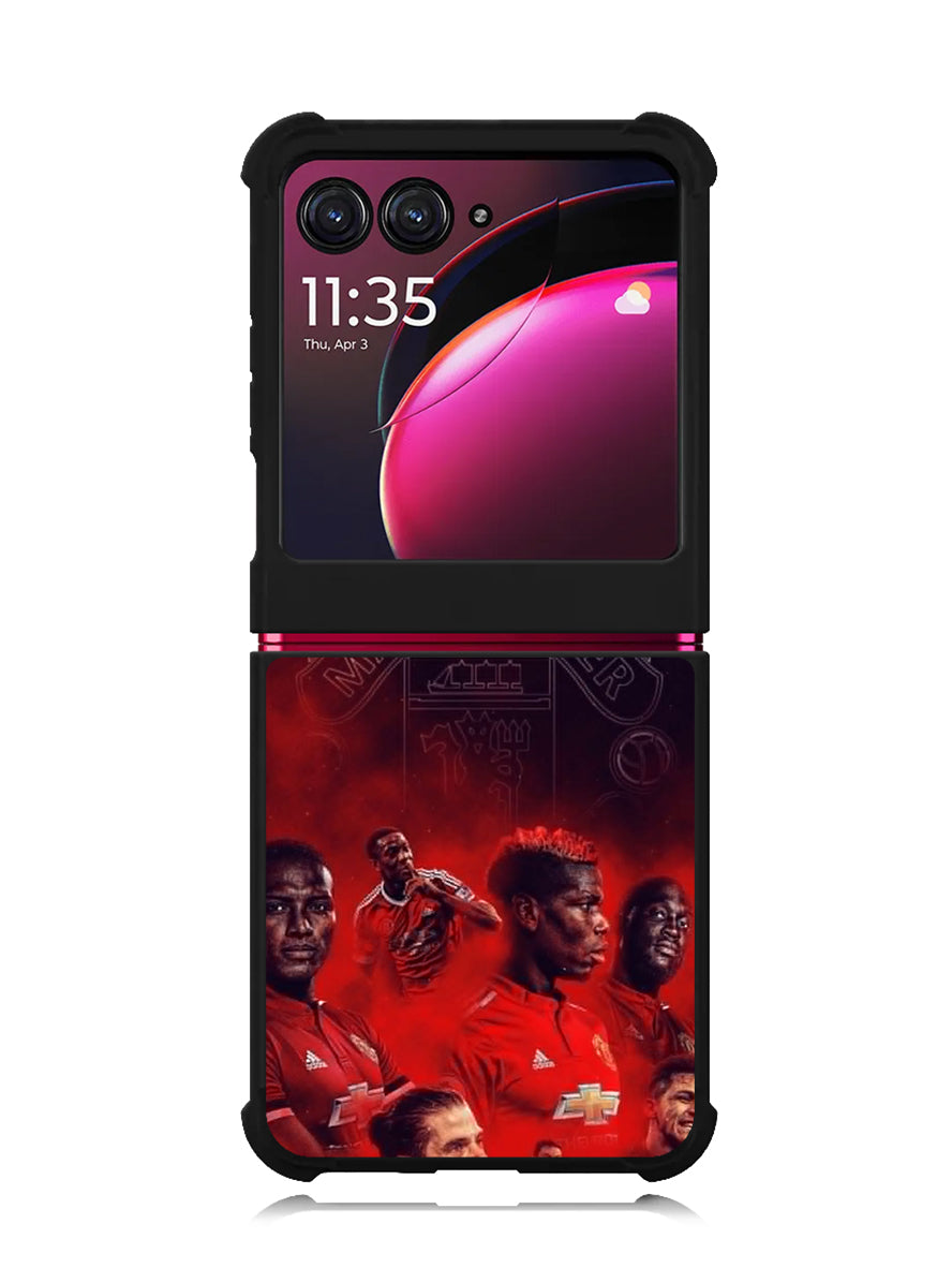 Manchester United Motorola Moto Razr Plus 2023 , Moto Razr+ 2023 Case OV0255