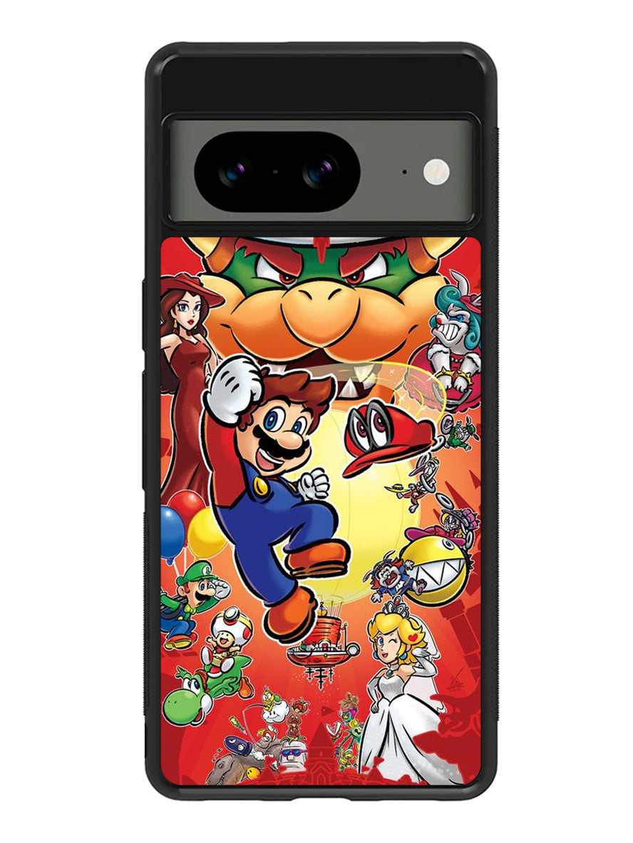Super Mario Odyssey Google Pixel 8 Case QC0258