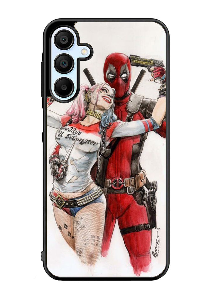 Harley Quinn Deadpool 1st Samsung Galaxy A15 5G Case