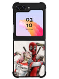 Harley Quinn Deadpool 1st Samsung Galaxy Z Flip 5 5G 2023 Case