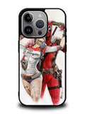 Harley Quinn Deadpool 1st iPhone 15 Pro Case