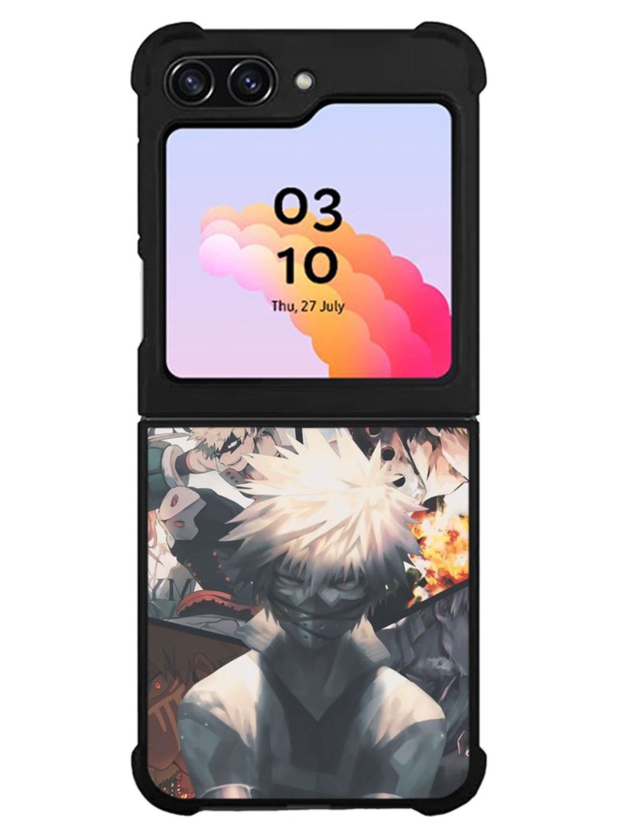 Katsuki Bakugo BNHA Samsung Galaxy Z Flip 5 5G 2023 Case OV0264