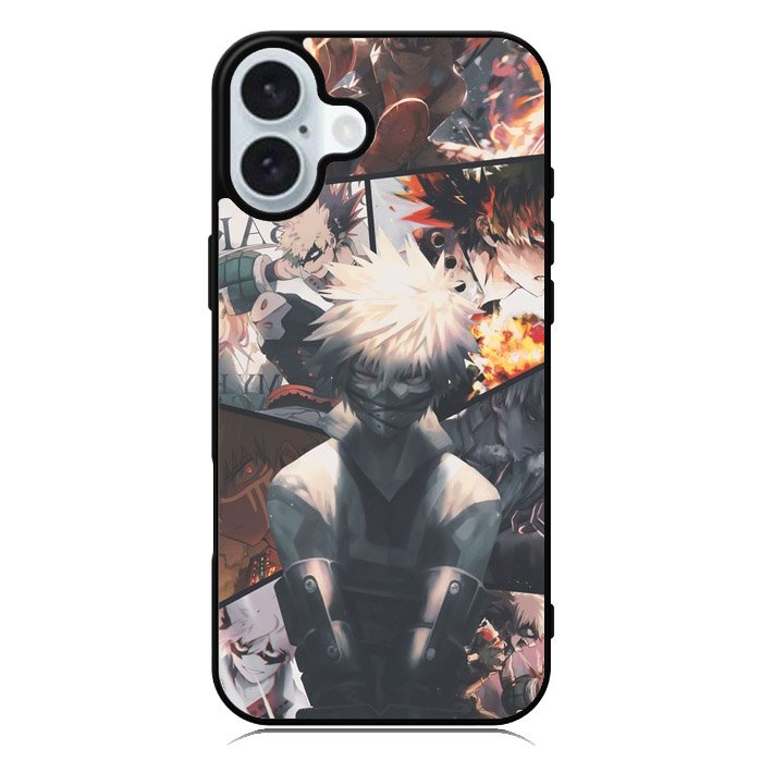 Katsuki Bakugo BNHA iPhone 16 Case QC0264