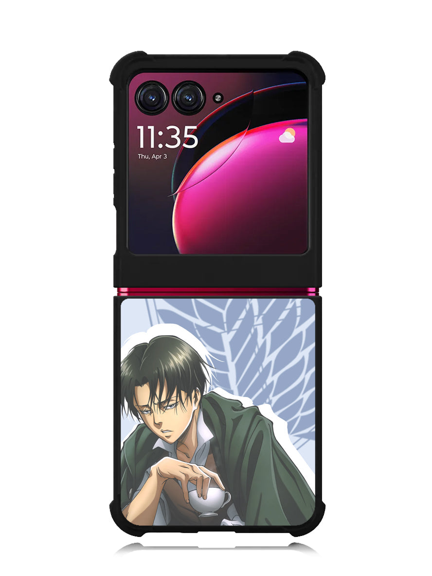 Levi Ackerman AOT Motorola Moto Razr Plus 2023 , Moto Razr+ 2023 Case OV0297