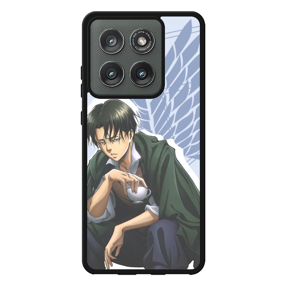 Levi Ackerman AOT Motorola Moto Edge 2025 Case QC0297