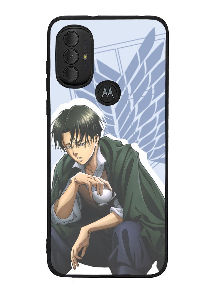 Levi Ackerman AOT Motorola Moto G Pure 2021 , Moto G Power 2022 Case OV0297
