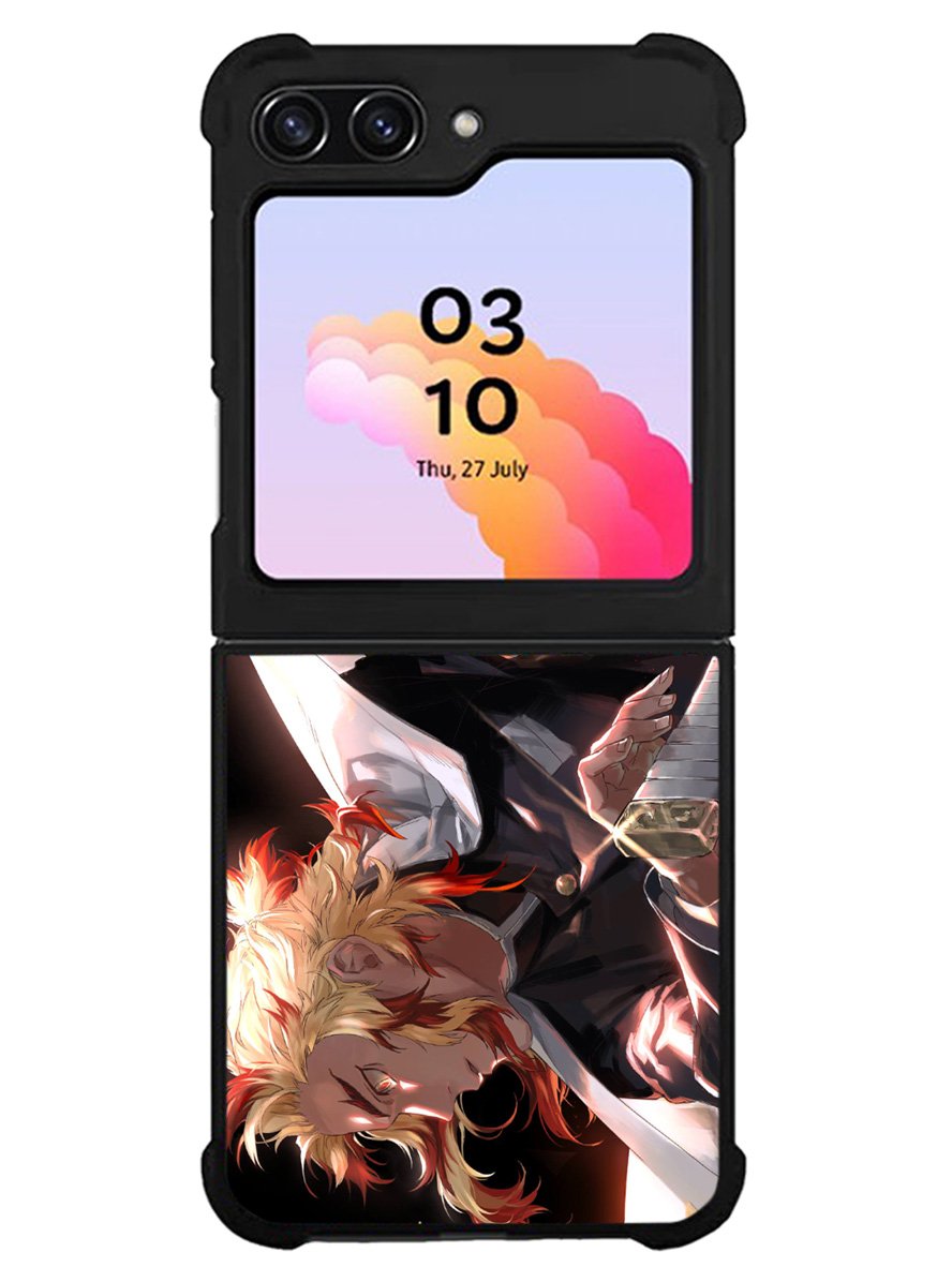Flame Pillar Rengoku Kyoujurou Samsung Galaxy Z Flip 5 5G 2023 Case OV0318
