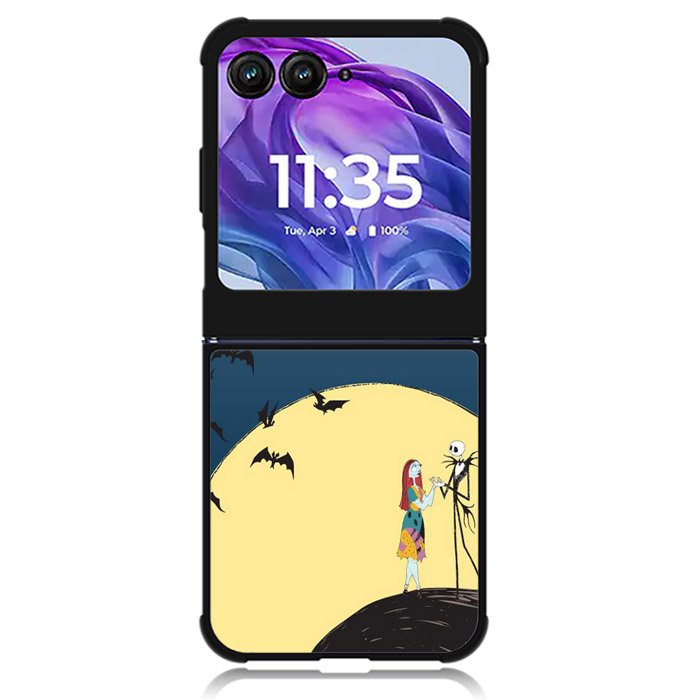 Nightmare Before Christmas Romance Motorola Moto Razr Plus 2024 , Moto Razr+ 2024 Case OV0328