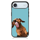 The funny thing is the dog on the glass iPhone 17 Air Case OV0333