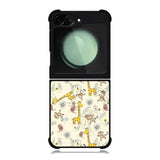 Friends of monkeys and giraffes Samsung Galaxy Z Flip 6 5G 2024 Case OV0336