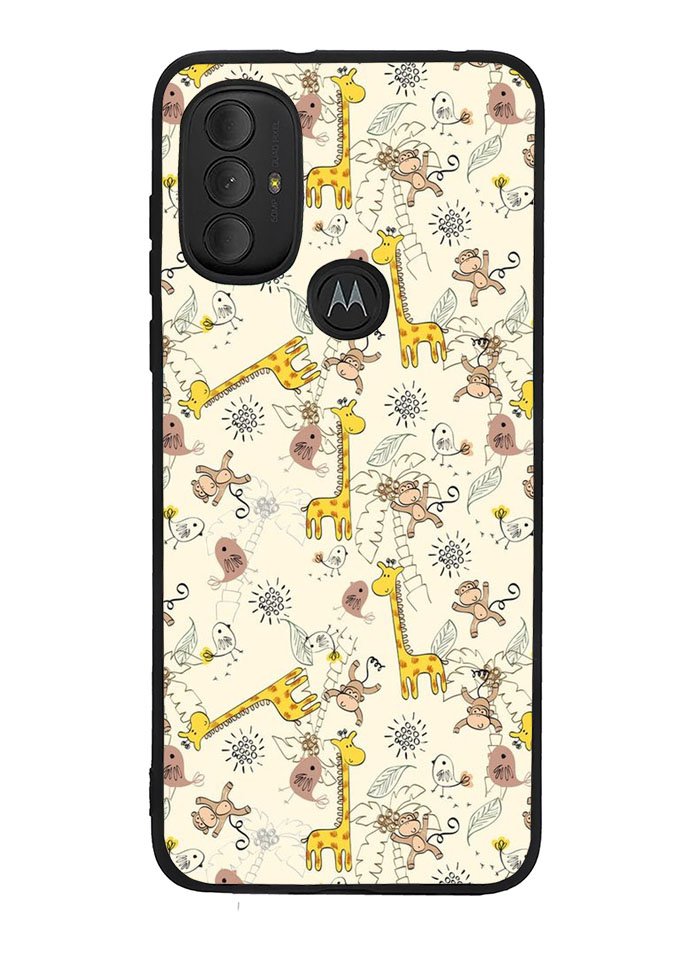 Friends of monkeys and giraffes Motorola Moto G Pure 2021 , Moto G Power 2022 Case OV0336