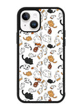 Adorable cat iPhone 14 Plus Case QC0337
