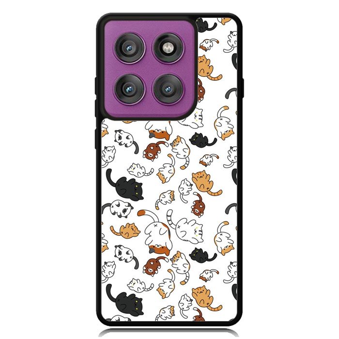 Adorable cat Motorola Moto Edge 2025 | Moto Edge 60 Fusion | Moto Edge 60 Pro Case OV0337