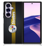 Pittsburgh Steelers Carbon Metal Samsung Galaxy Z Fold 7 Case OV0341