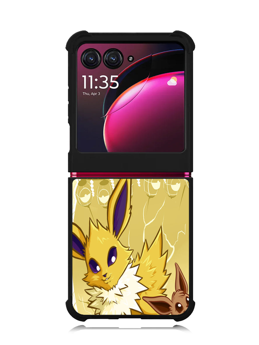 Pokemon Eevee Jolteon Motorola Moto Razr Plus 2023 , Moto Razr+ 2023 Case OV0345