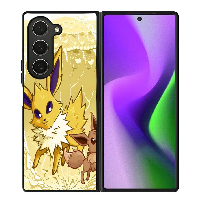 Pokemon Eevee Jolteon Samsung Galaxy Z Fold 6 5G 2024 Case OV0345