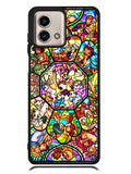Disney characters stained glass Motorola Moto G Stylus 5G 2023 Case OV0358