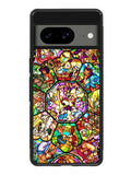 Disney characters stained glass Google Pixel 8A Case QC0358