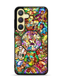 Disney characters stained glass Samsung Galaxy S24 FE 5G Case OV0358