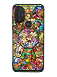 Disney characters stained glass Motorola Moto G Pure 2021 , Moto G Power 2022 Case OV0358