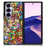 Disney characters stained glass Samsung Galaxy Z Fold 7 Case OV0358