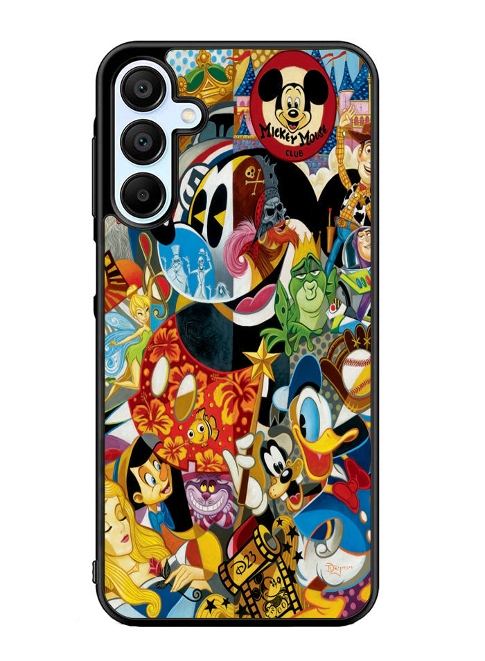 Disney Mickey Mouse Collage Samsung Galaxy A35 5G Case OV0360