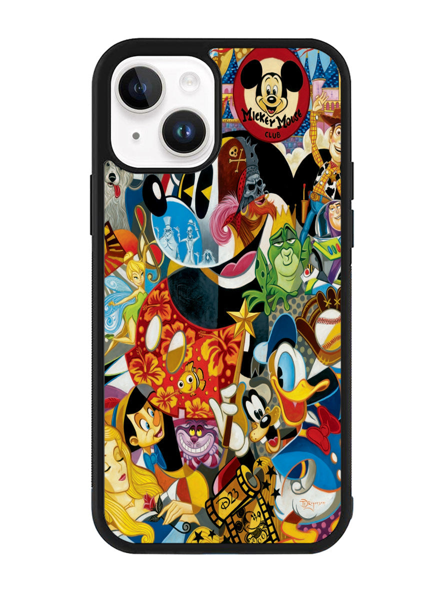 Disney Mickey Mouse Collage iPhone 14 Plus Case QC0360