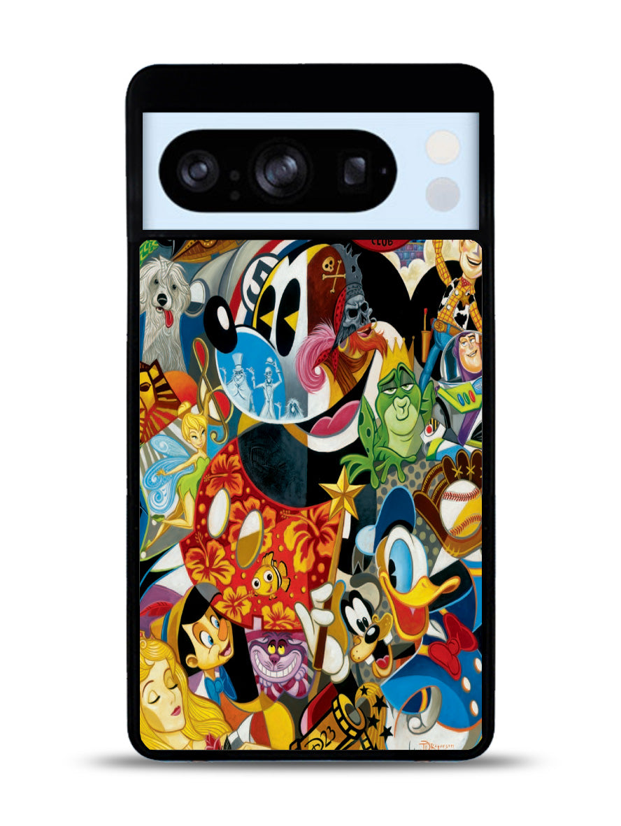 Disney Mickey Mouse Collage Google Pixel 8 Pro Case QC0360