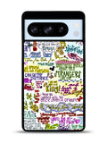 Disney Song Lyrics Google Pixel 8 Pro Case QC0362