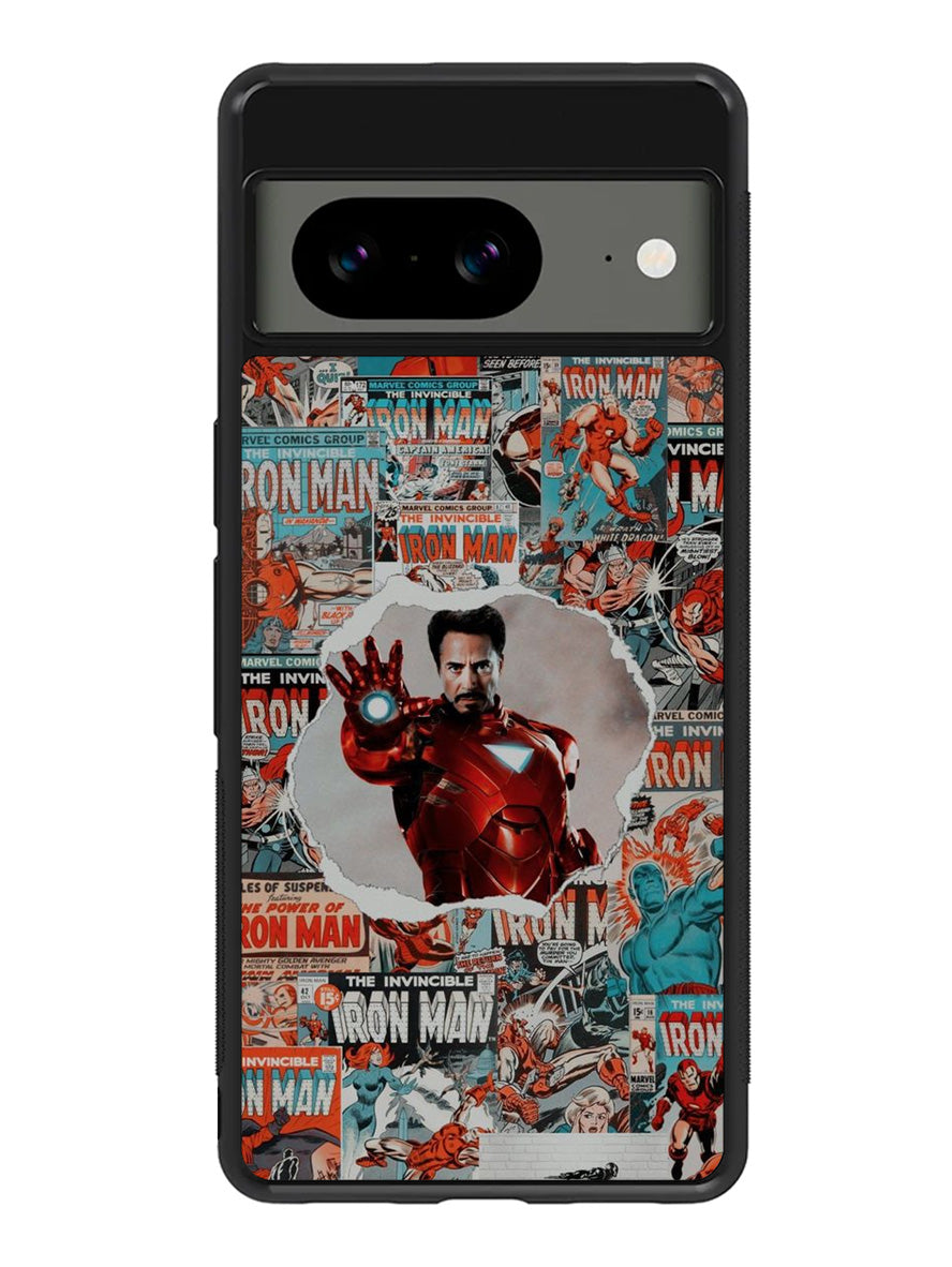 Marvel Iron Man Google Pixel 8A Case QC5539
