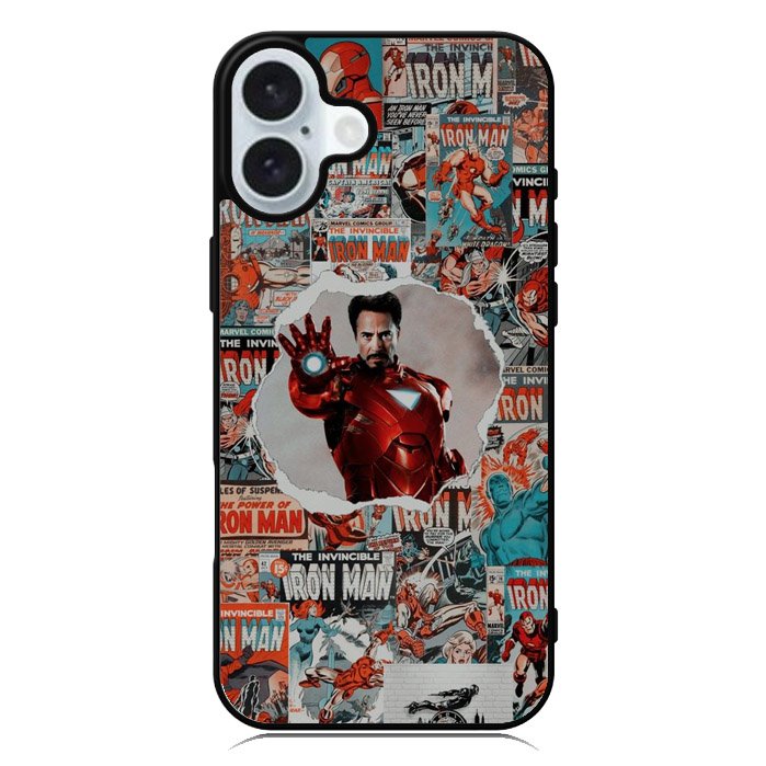 Marvel Iron Man iPhone 16 Case QC5539
