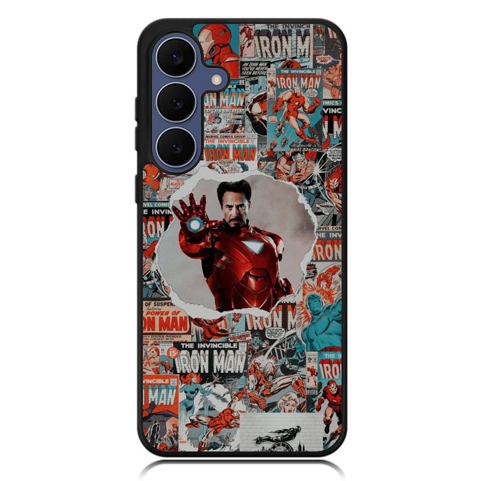 Marvel Iron Man Samsung Galaxy S25 FE Case OV5539