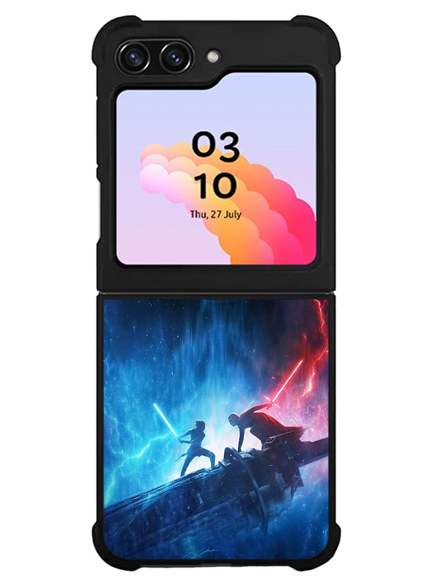 Rey Vs Kylo Ren Dh Sidious Star Wars Samsung Galaxy Z Flip 5 5G 2023 Case