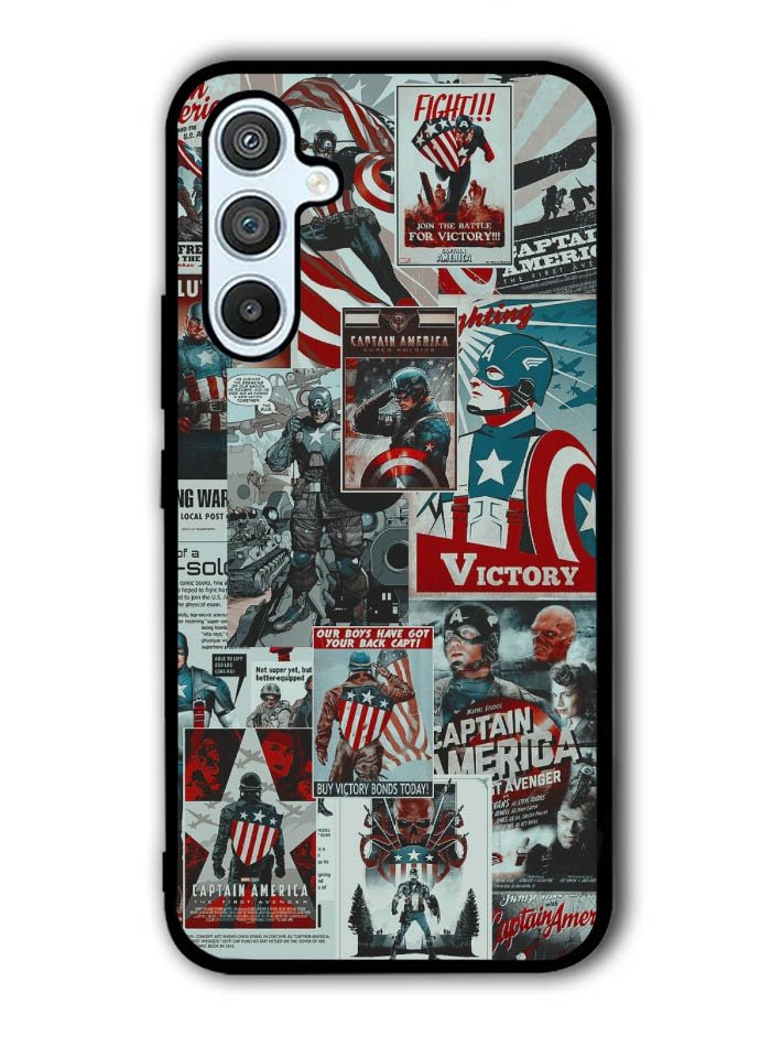 Captain America Collage Samsung Galaxy A14 5G Case QC5470