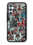 Captain America Collage Samsung Galaxy A14 5G Case QC5470