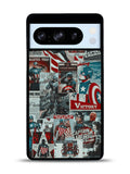 Captain America Collage Google Pixel 8 Pro Case QC5470