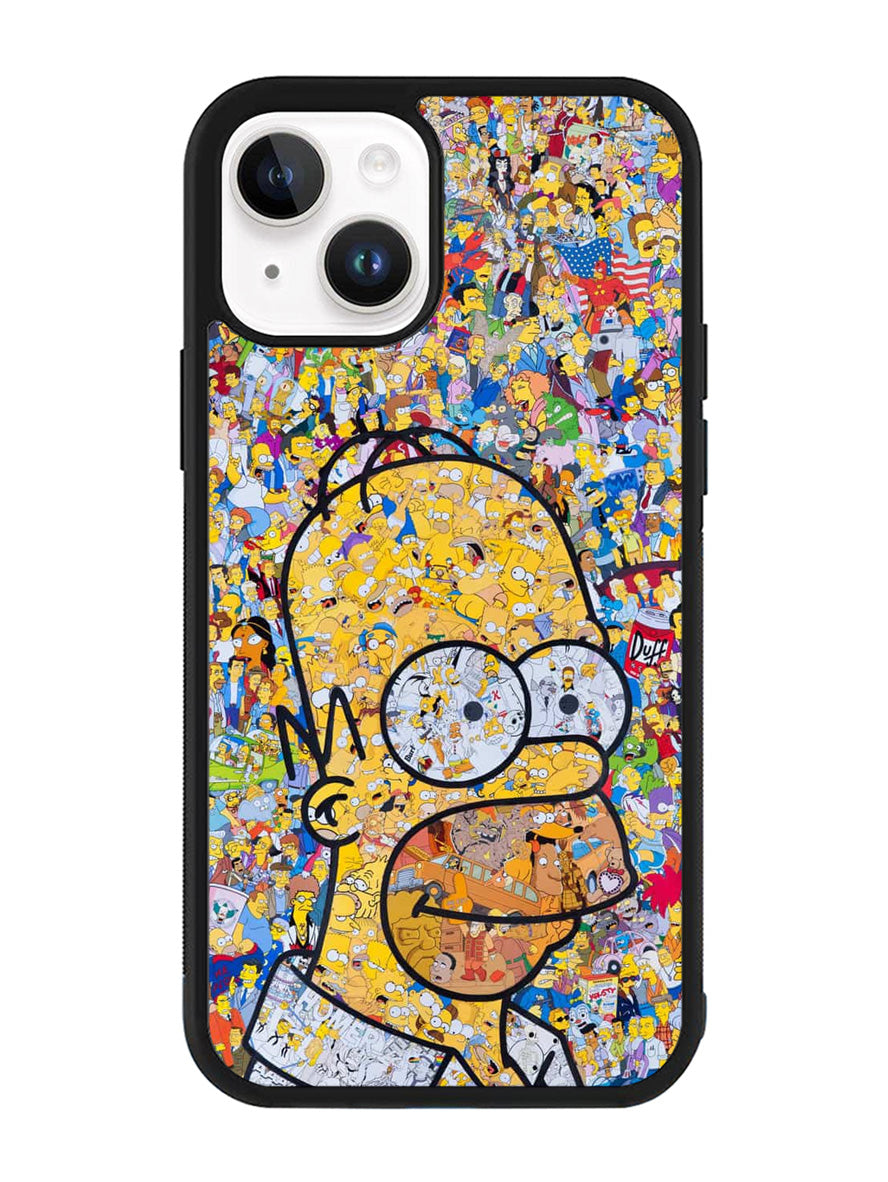 Homer Simpson iPhone 14 Plus Case QC5481