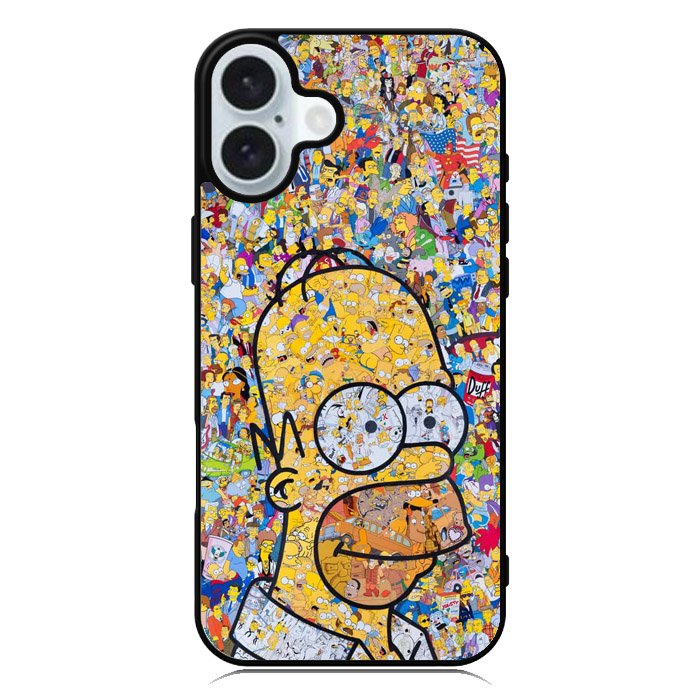 Homer Simpson iPhone 16 Case QC5481