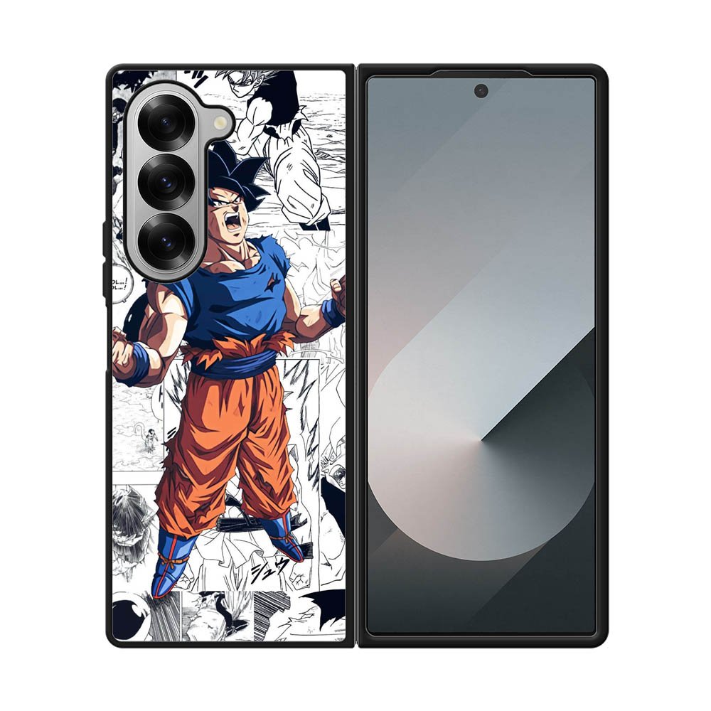 Dragon Ball and Son Goku Samsung Galaxy Z Fold 7 5G Case QC0380