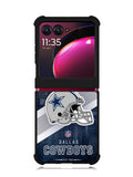 Helmed Cowboys Dallas Motorola Moto Razr Plus 2023 , Moto Razr+ 2023 Case