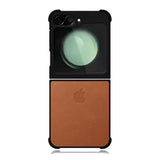 Apple Brown Samsung Galaxy Z Flip 6 Case