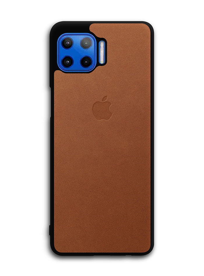 Apple Brown Motorola Moto One 5G Case , Moto One 5G UW Case , Moto G 5G Plus Case