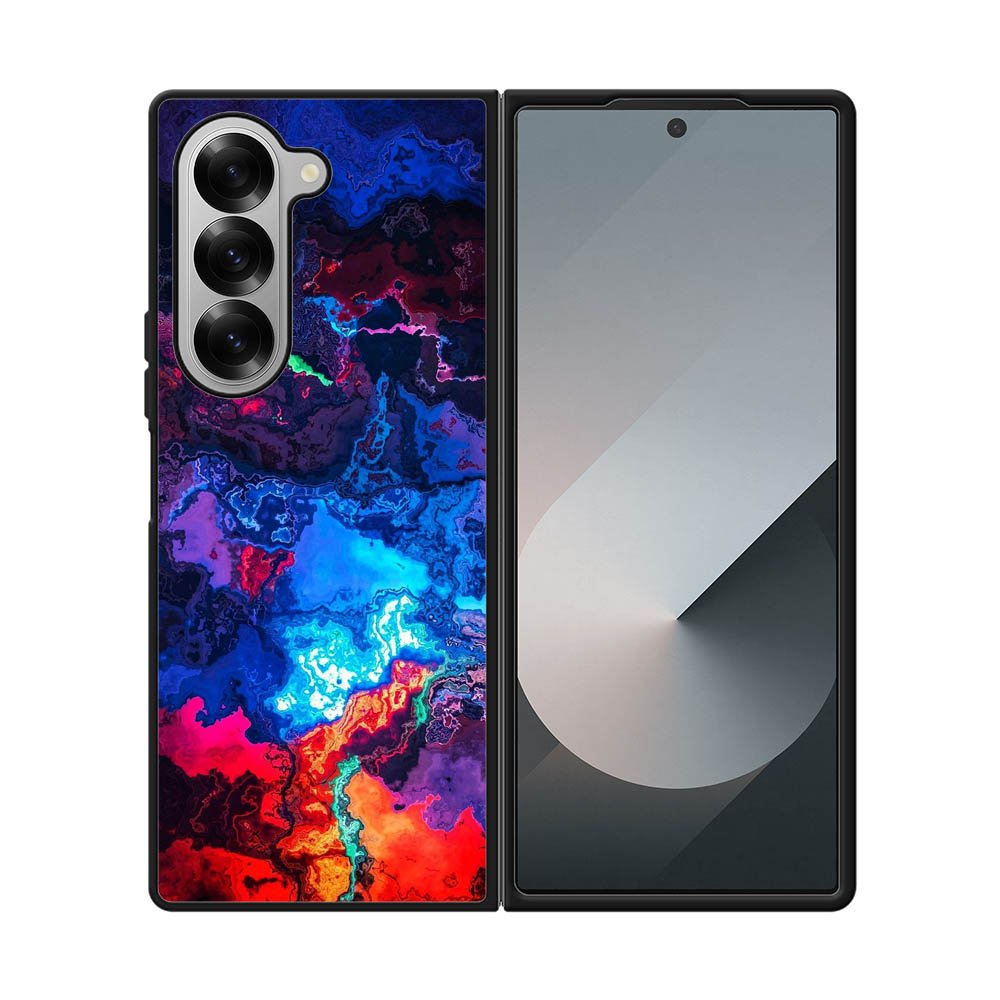 Abstrac Color Samsung Galaxy Z Fold 7 5G Case QC0386