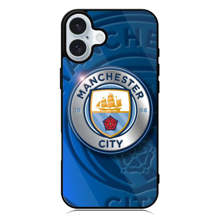 Manchester city 1st iPhone 16 Plus Case